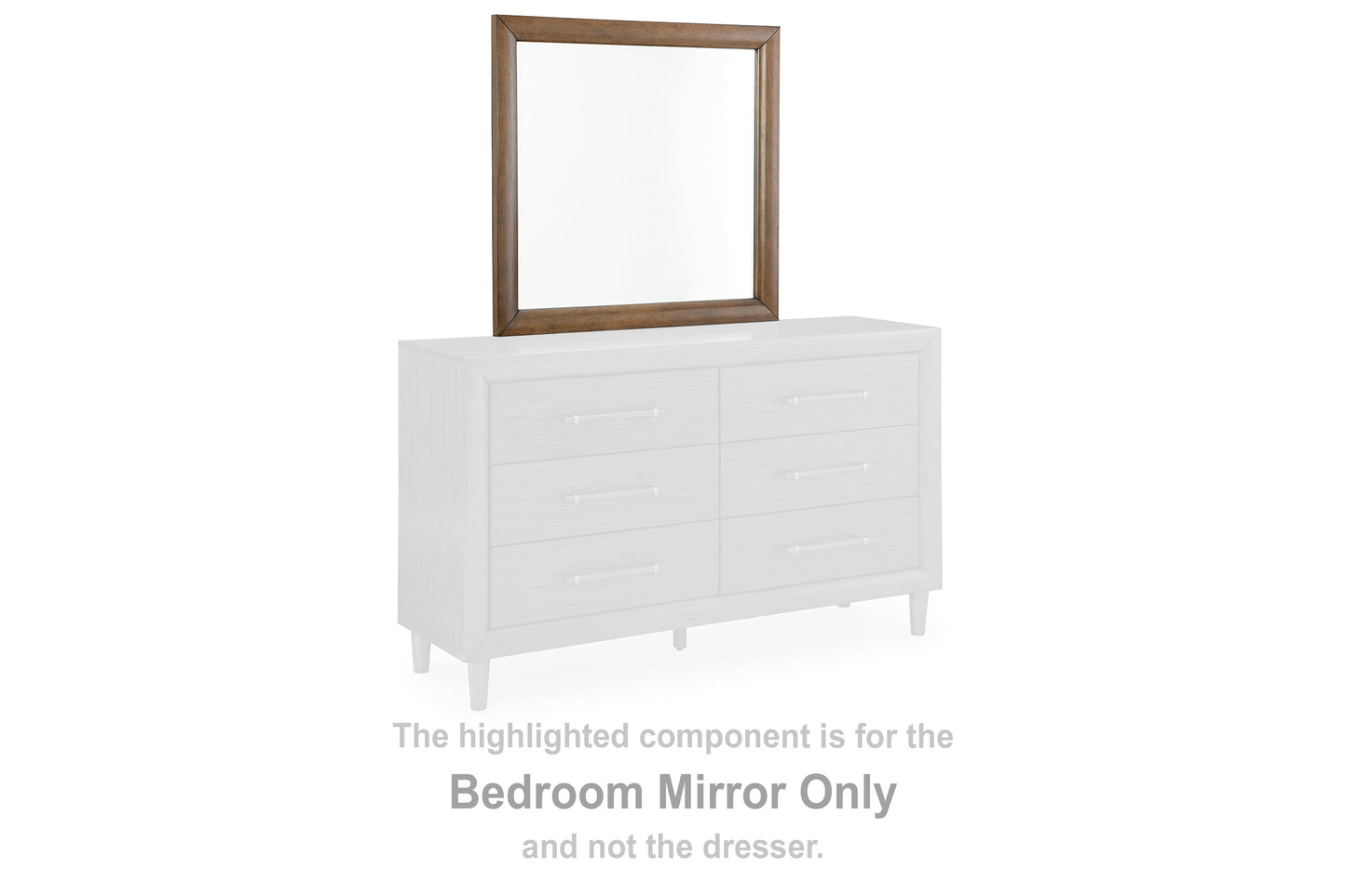 Lyncott Brown Bedroom Mirror - Ornate Home