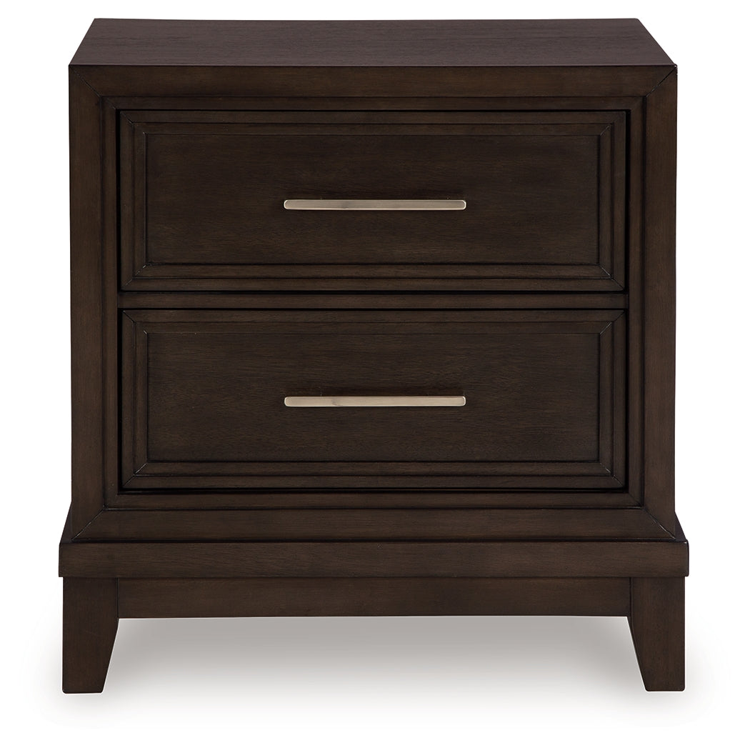 Neymorton Dark Grayish Brown Nightstand