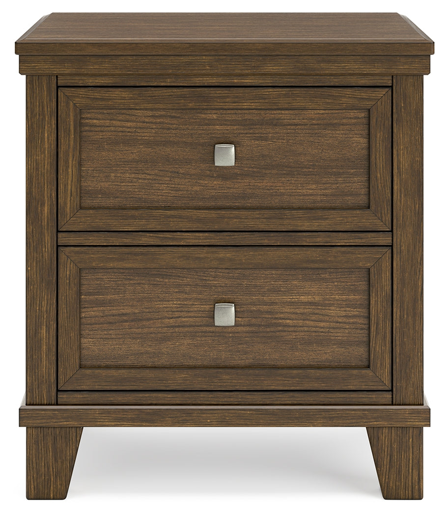 Shawbeck Medium Brown Nightstand