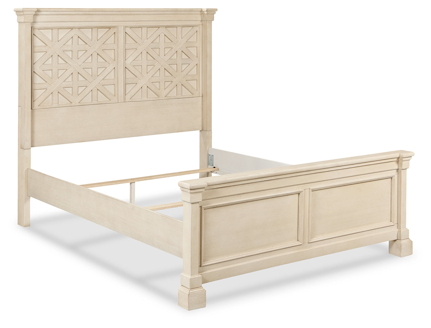 Bolanburg White Queen Panel Bedroom Set with Dresser and Nightstand