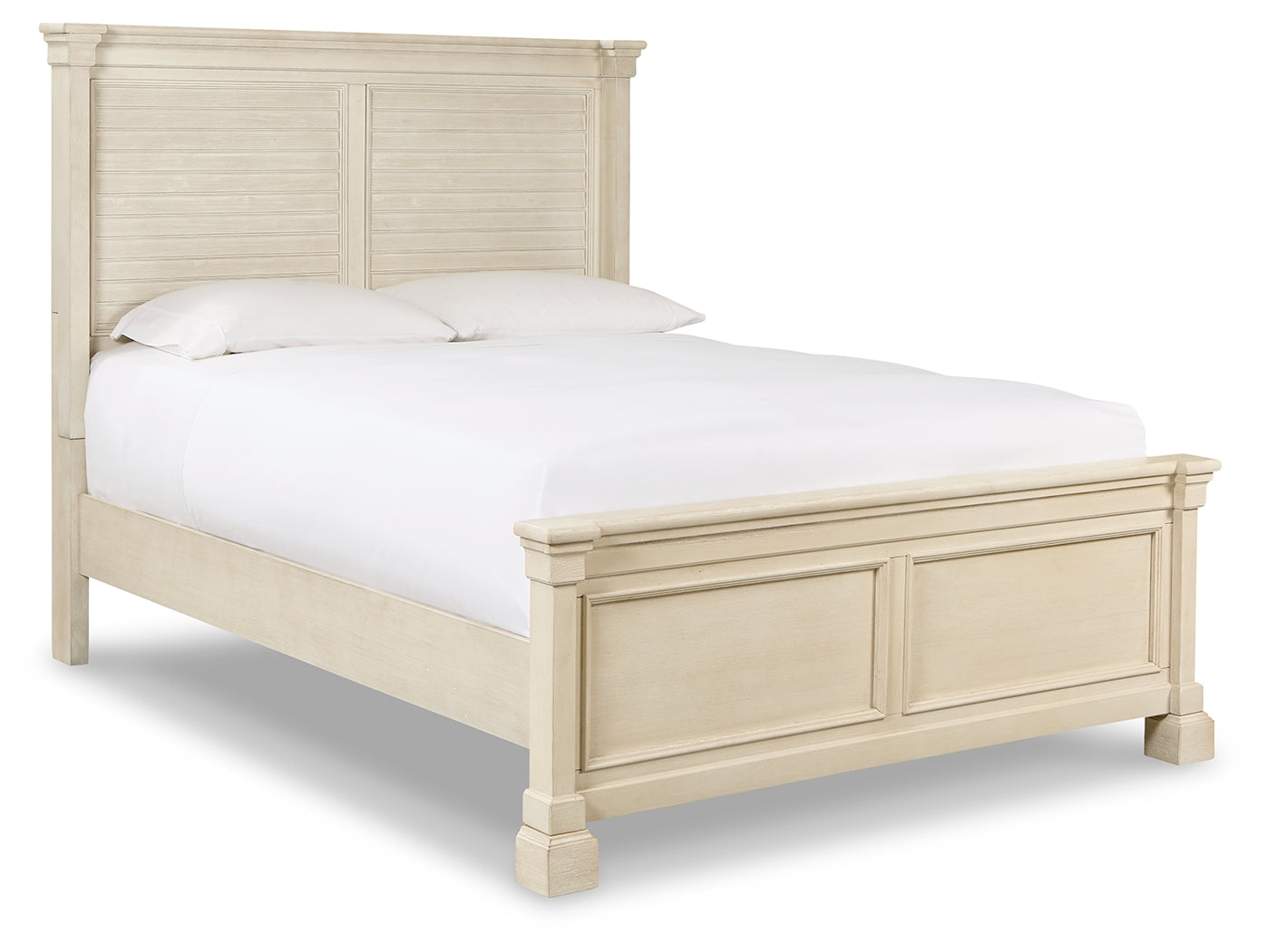 Bolanburg Queen Panel Bedroom Set with Dresser and Mirror