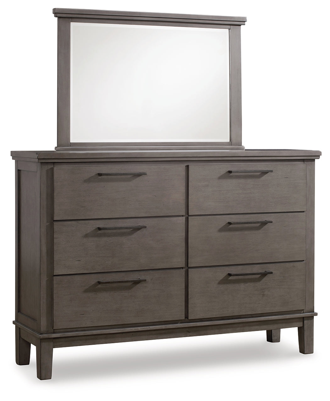 Hallanden Queen Panel Bedroom Set with Storage, Dresser and Mirror