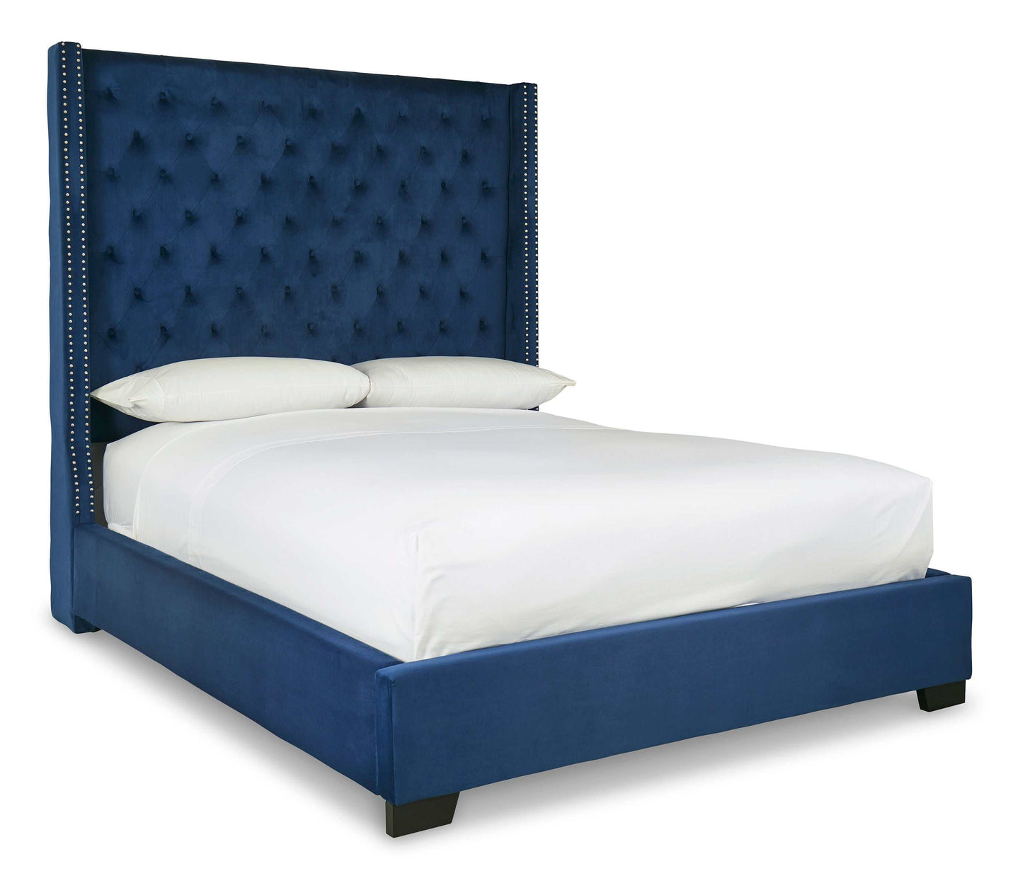 Coralayne Velvet Upholstered Headboard