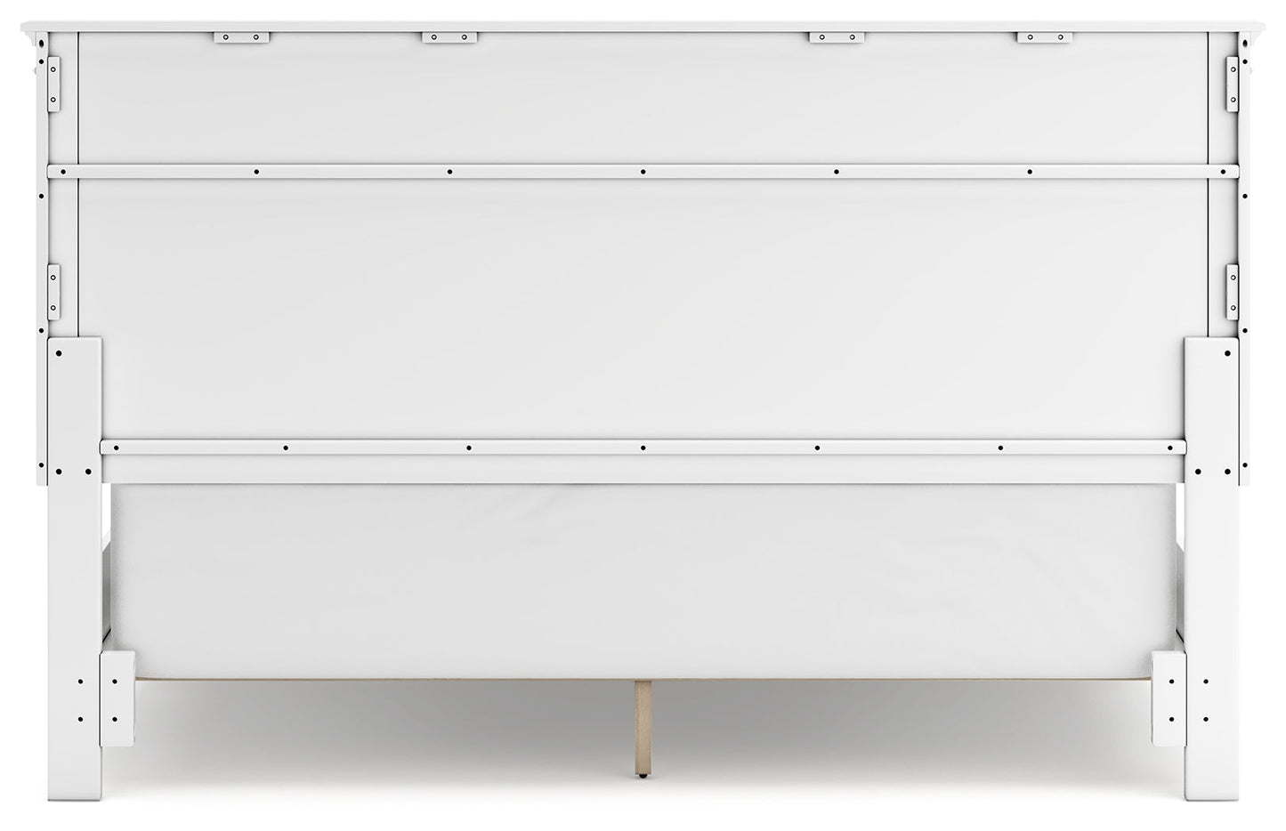 Fortman White California King Panel Bed