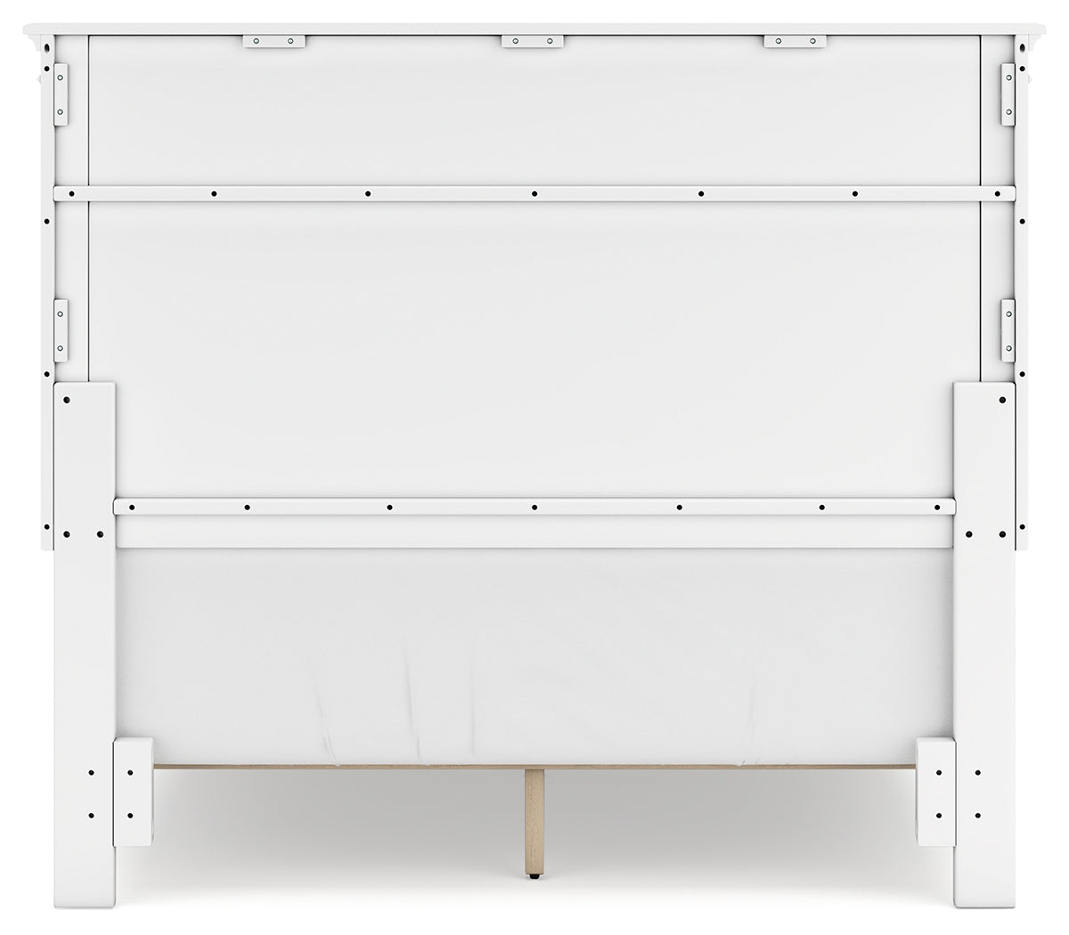 Fortman White Full Panel Bed