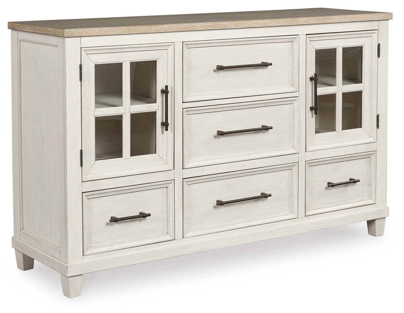 Shaybrock White Dresser