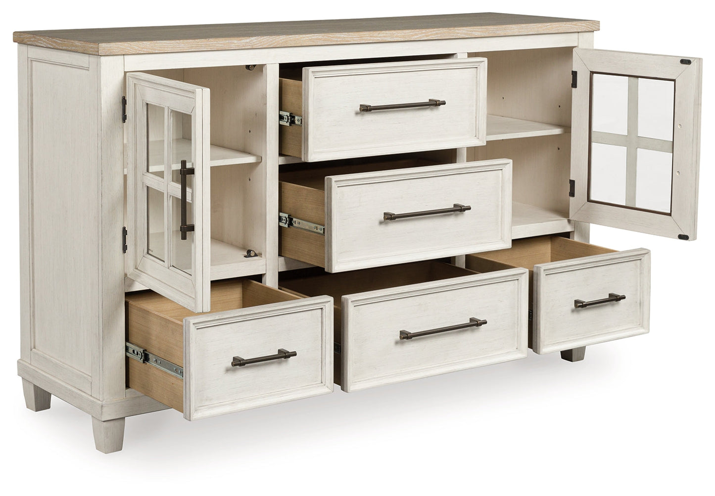 Shaybrock White Dresser