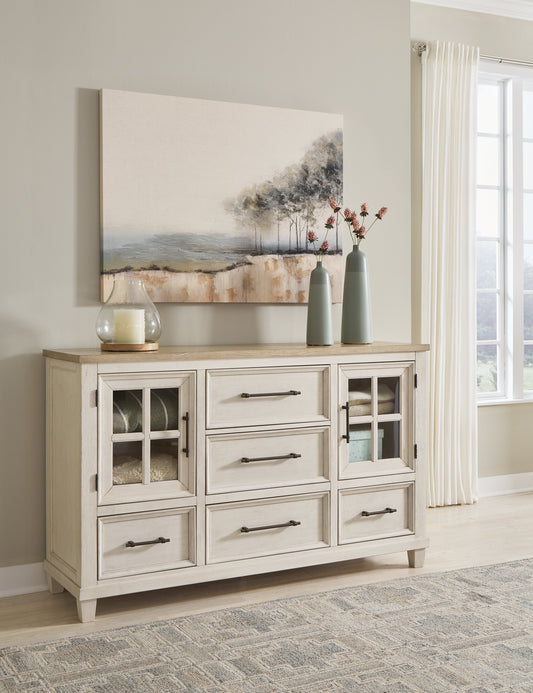 Shaybrock White Dresser