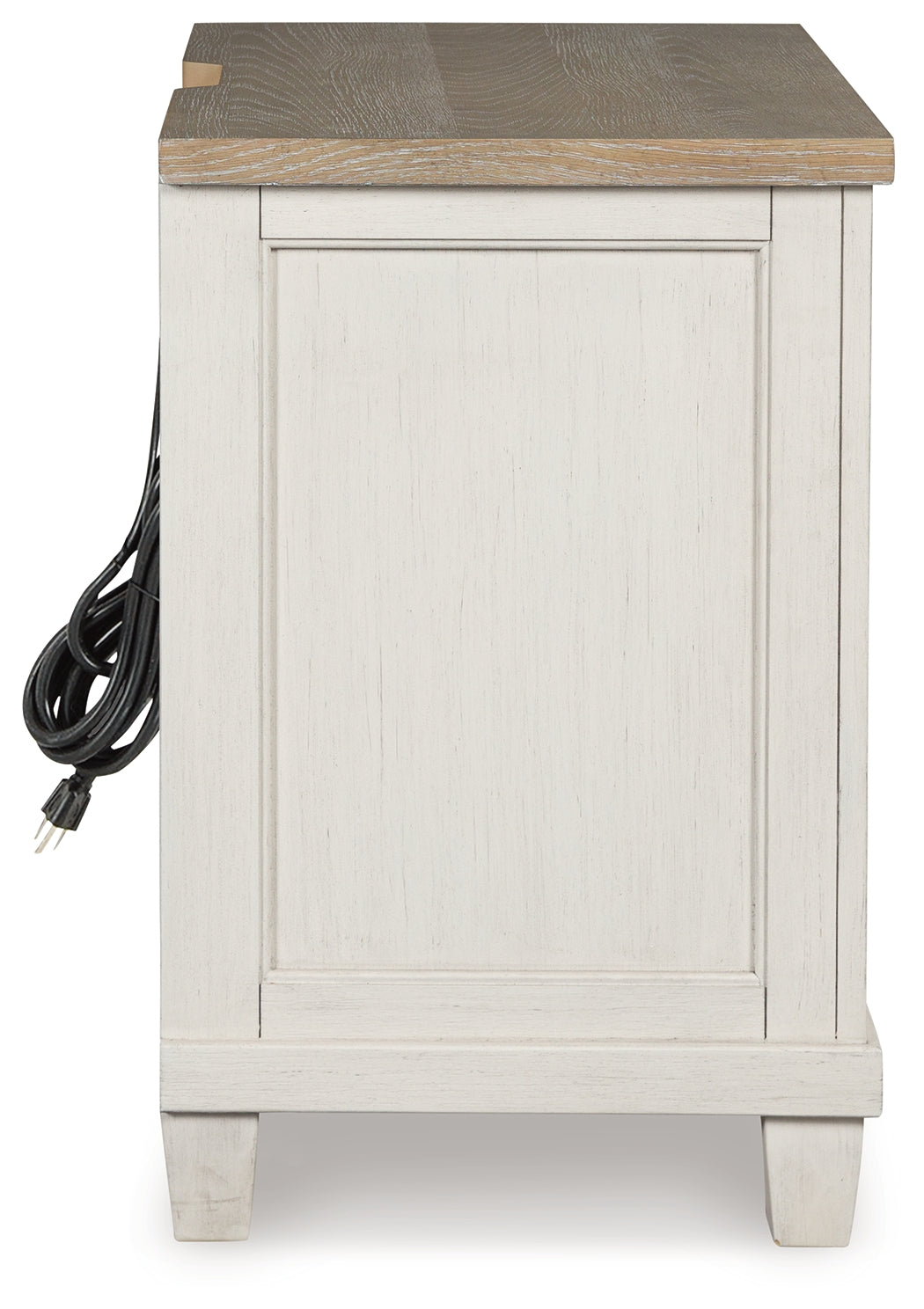 Shaybrock White Nightstand