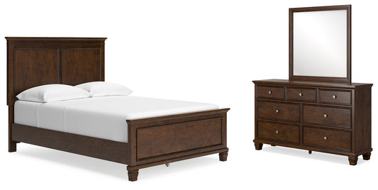 Danabrin Full Panel Bedroom Set with Dresser and Mirror