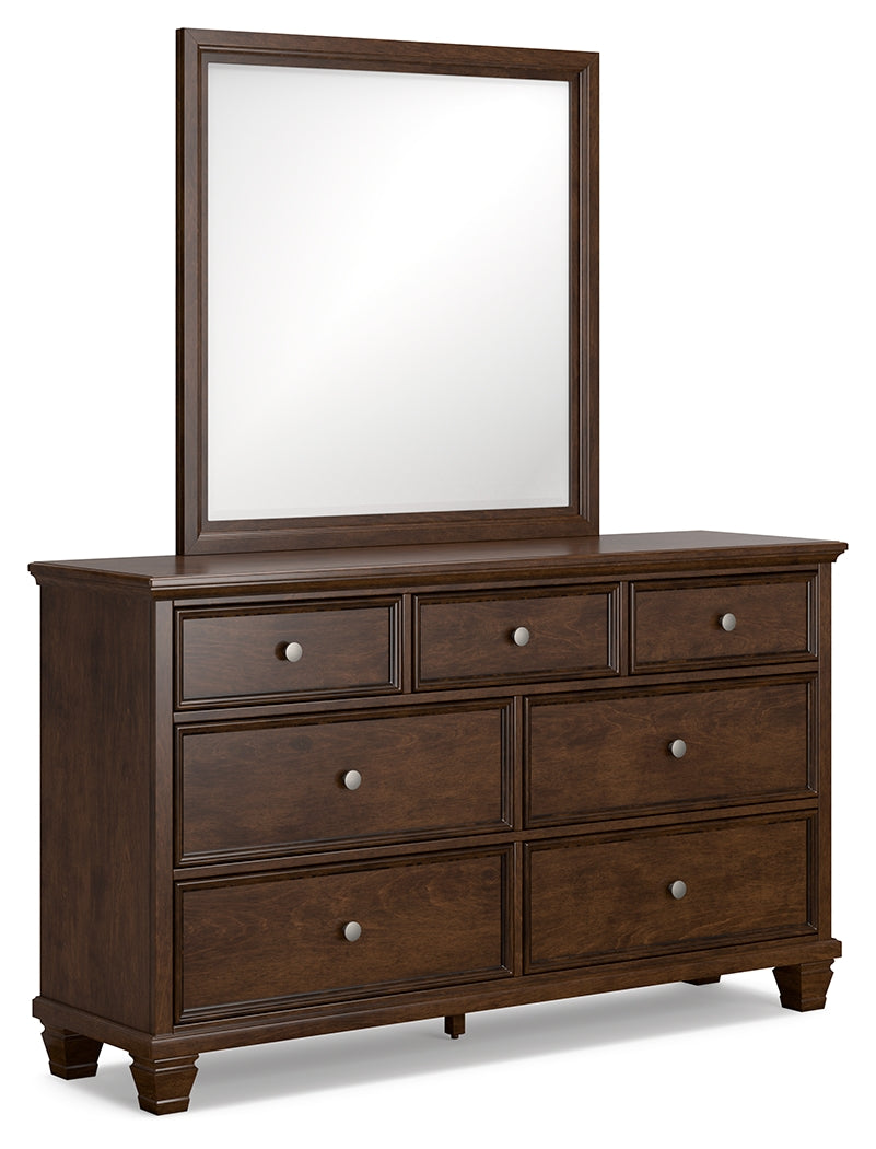 Danabrin King Panel Bedroom Set with Dresser and Mirror