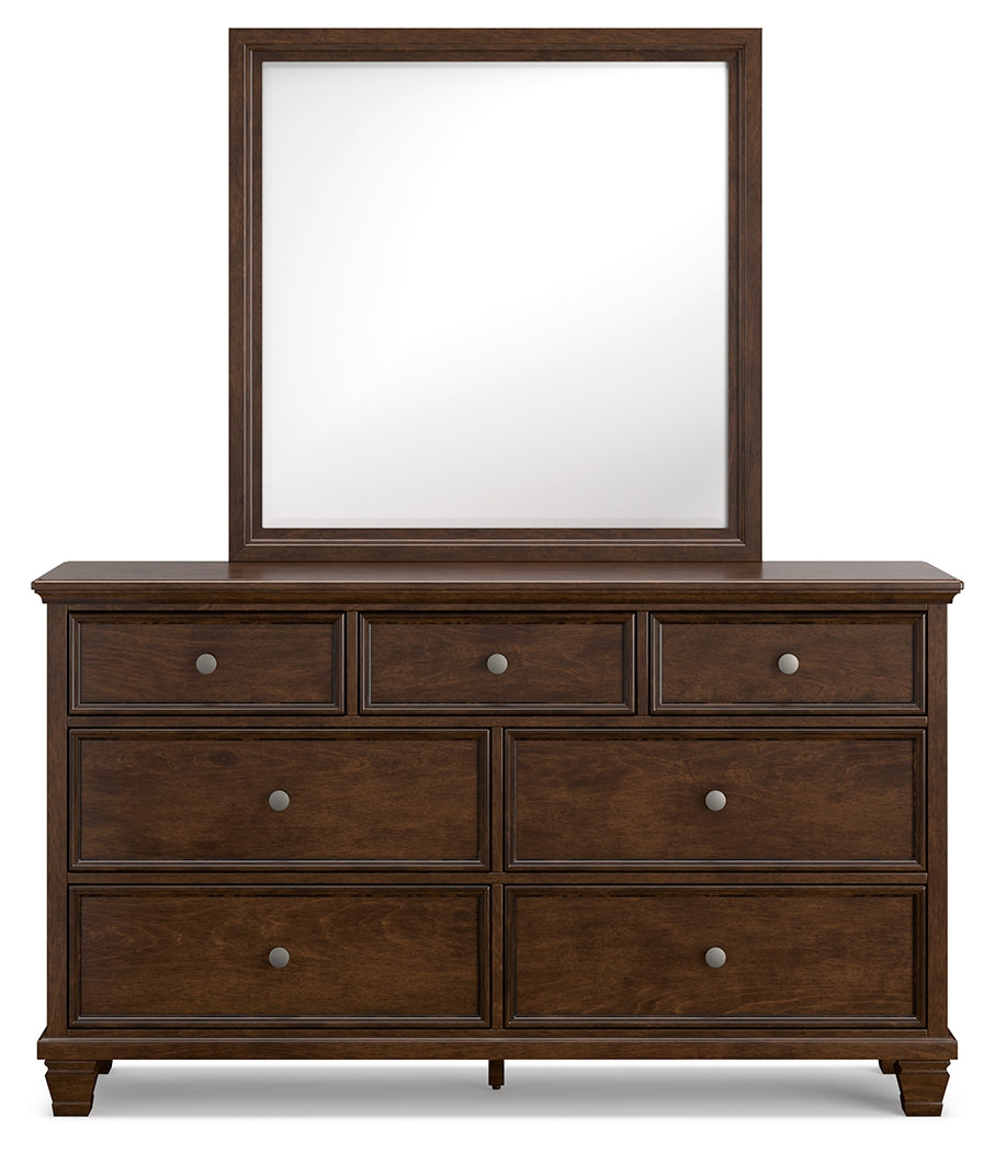 Danabrin Full Panel Bedroom Set with Dresser and Mirror