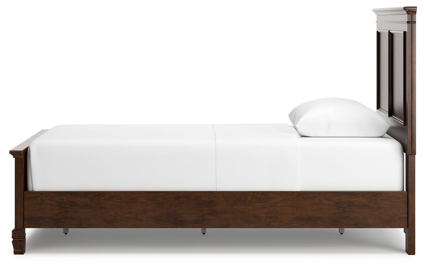 Danabrin Brown Twin Panel Bed