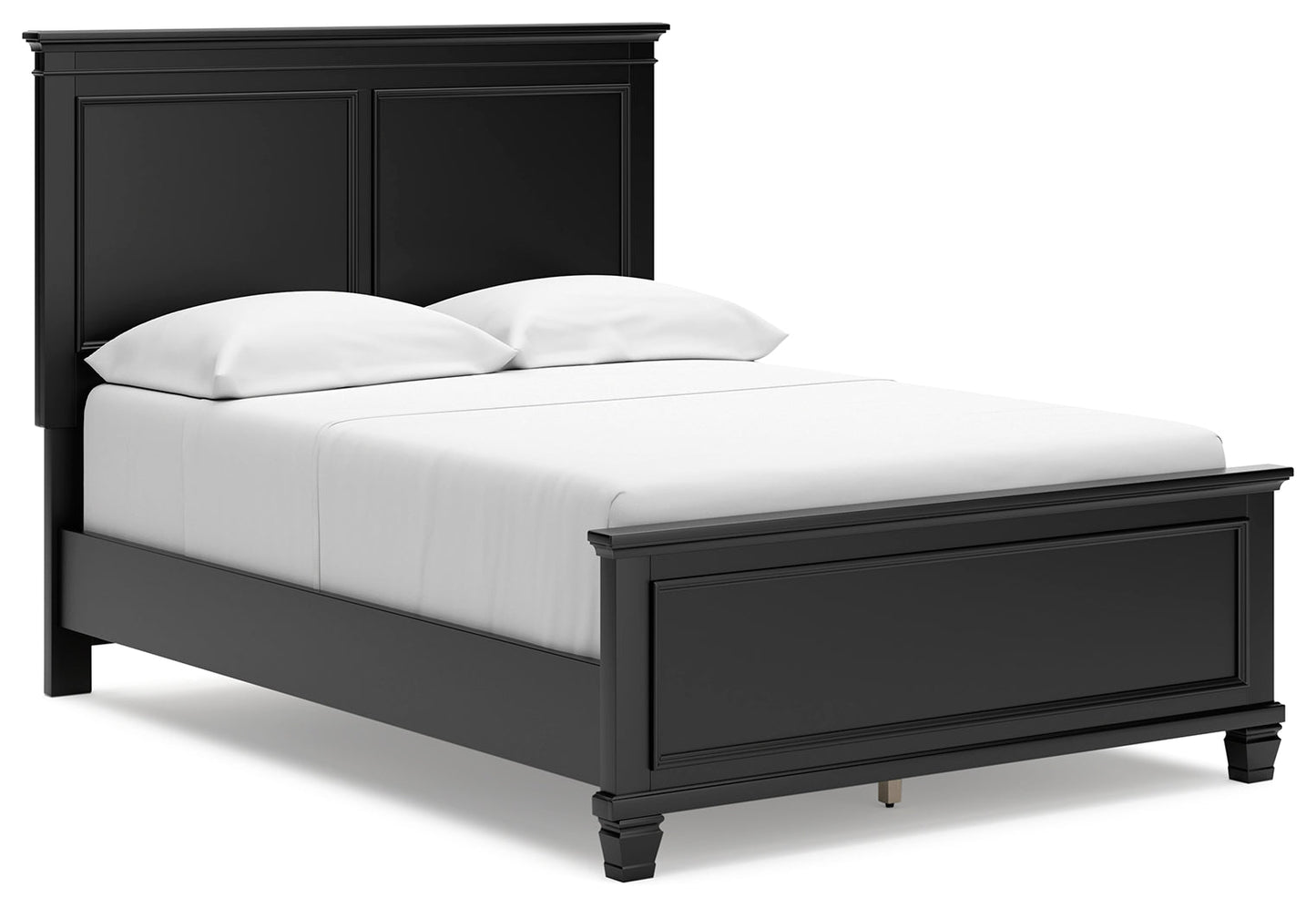 Lanolee Black Full Panel Bedroom Set with Chest