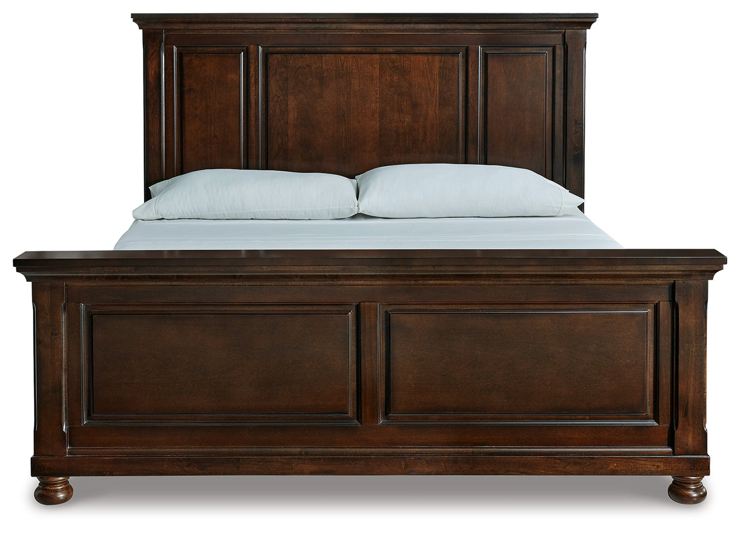 Porter Rustic Brown King Panel Bedroom Set with Chest and 2 Nightstands