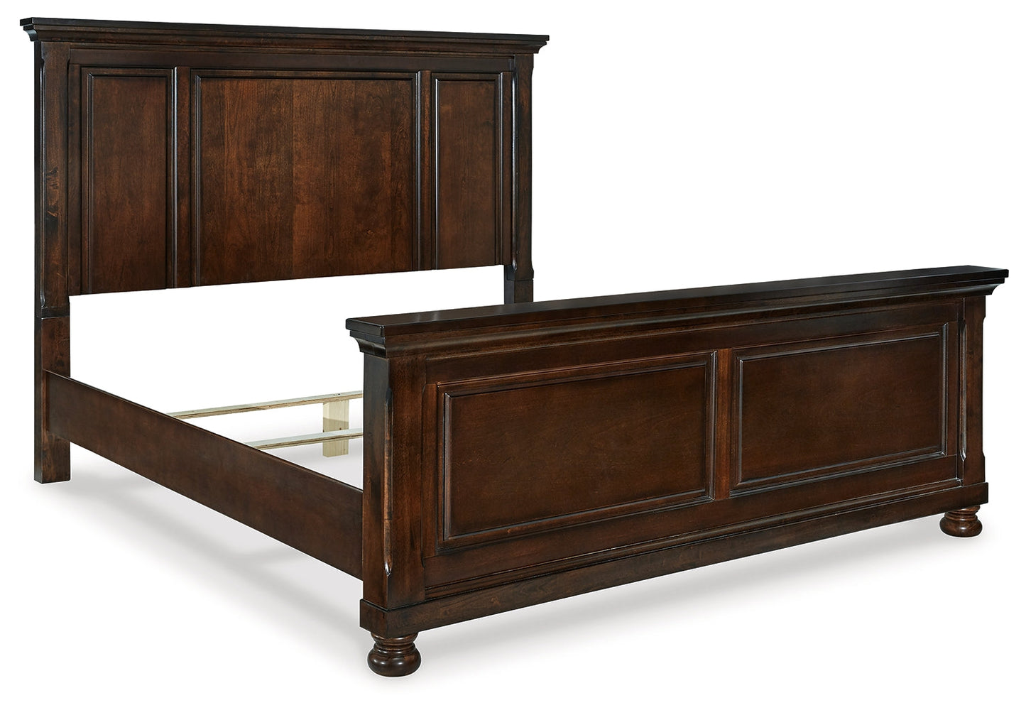 Porter California King Panel Bedroom Set with Dresser, Mirror, Chest and 2 Nightstands