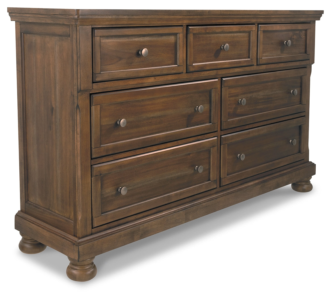 Flynnter King Bedroom Set with Dresser, Chest and 2 Nightstands