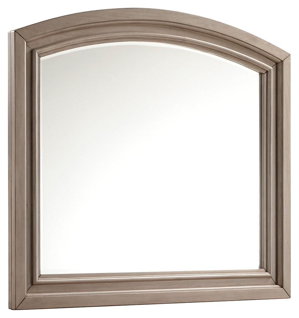 Lettner Light Gray Bedroom Mirror - Ornate Home