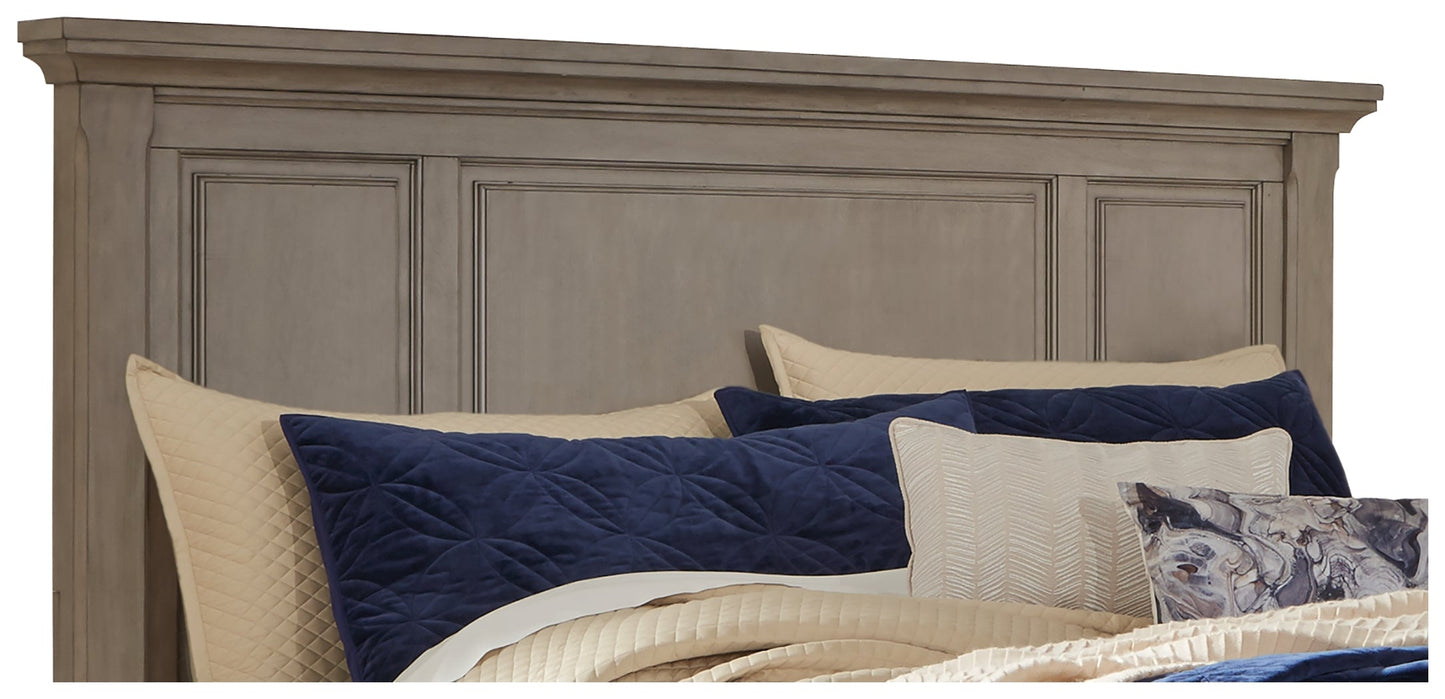 Lettner Light Gray King/California King Panel Headboard