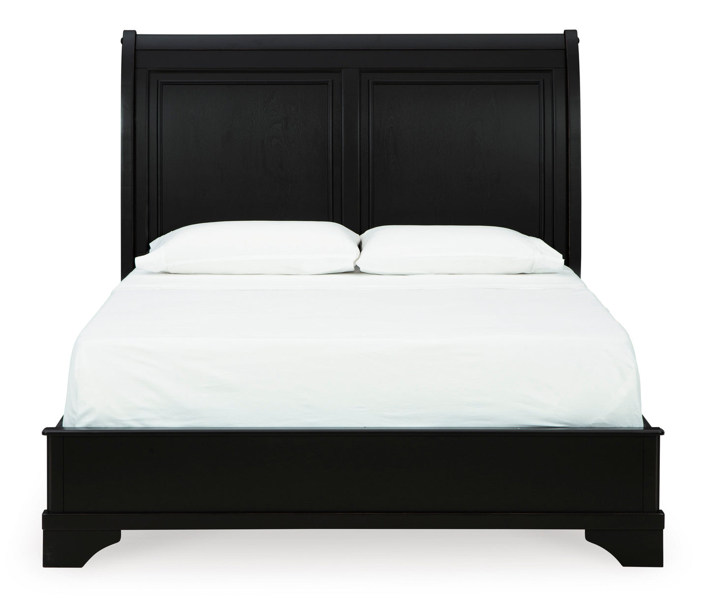 Chylanta Black Queen Sleigh Bed