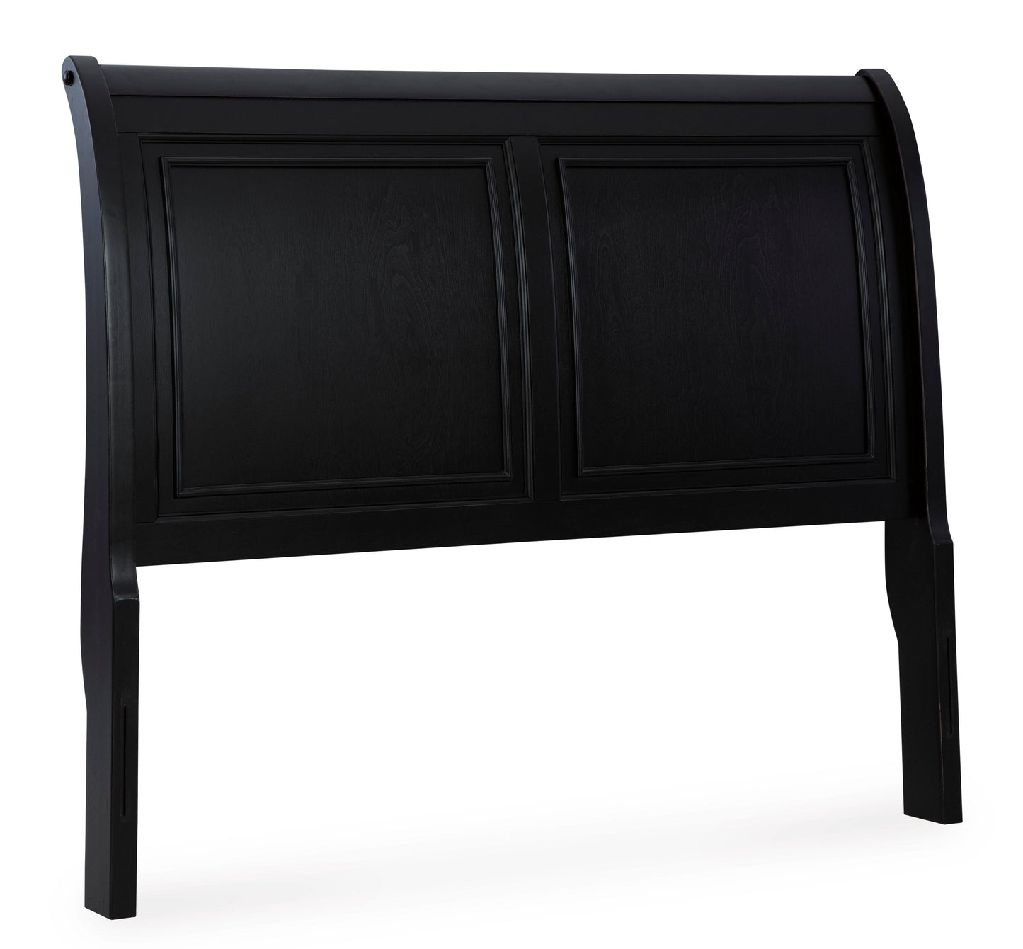 Chylanta Black Queen Sleigh Bed