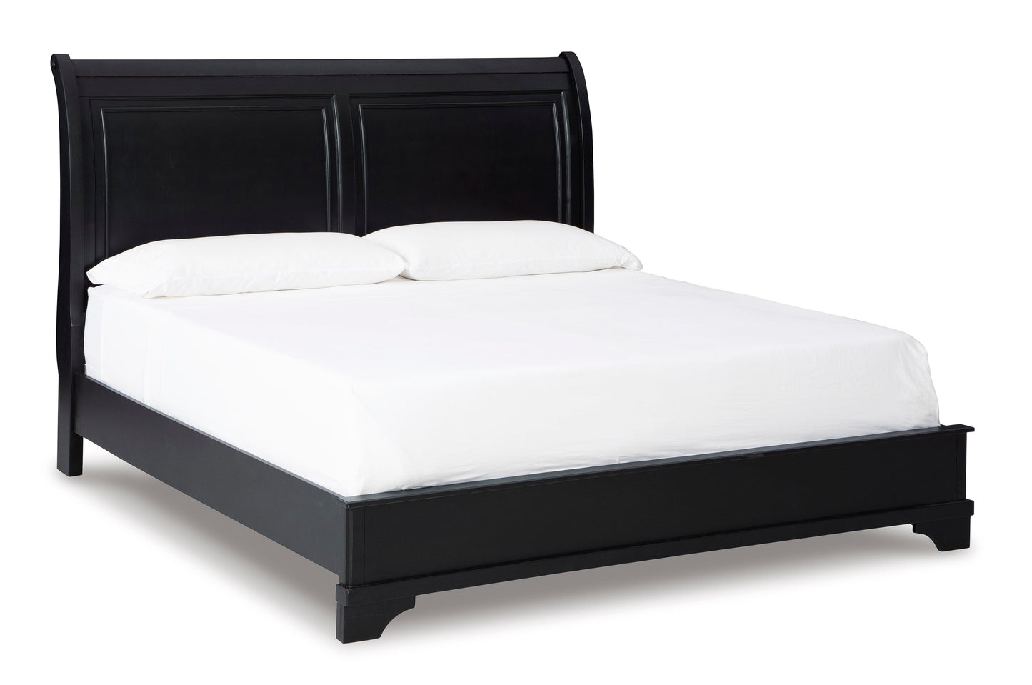 Chylanta Black King Sleigh Bed