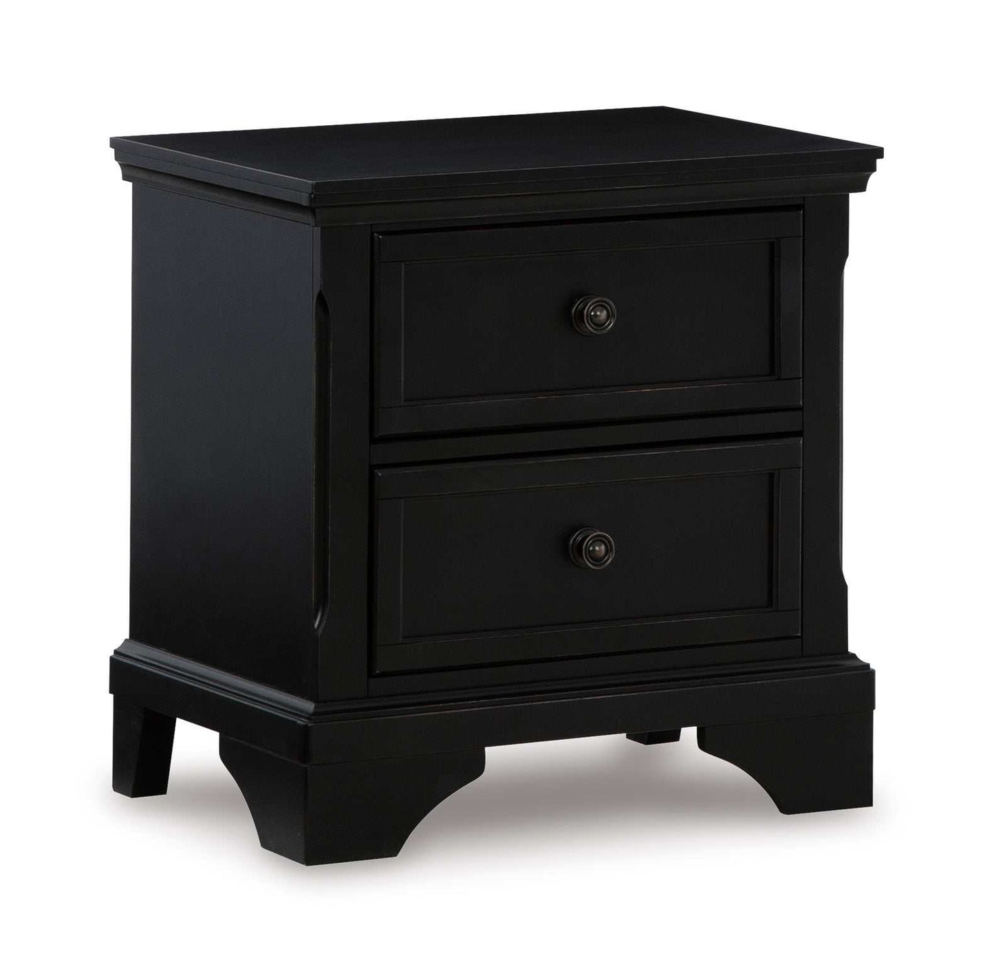 Chylanta Black Nightstand