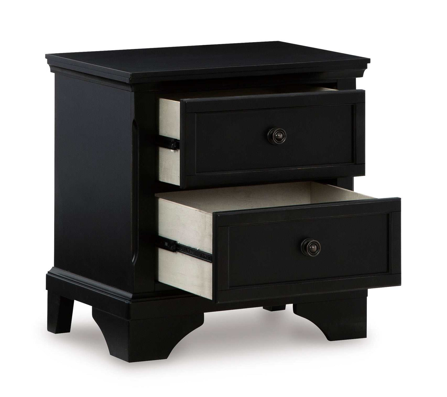 Chylanta Black Nightstand