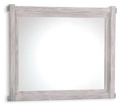 Brashland White Bedroom Mirror