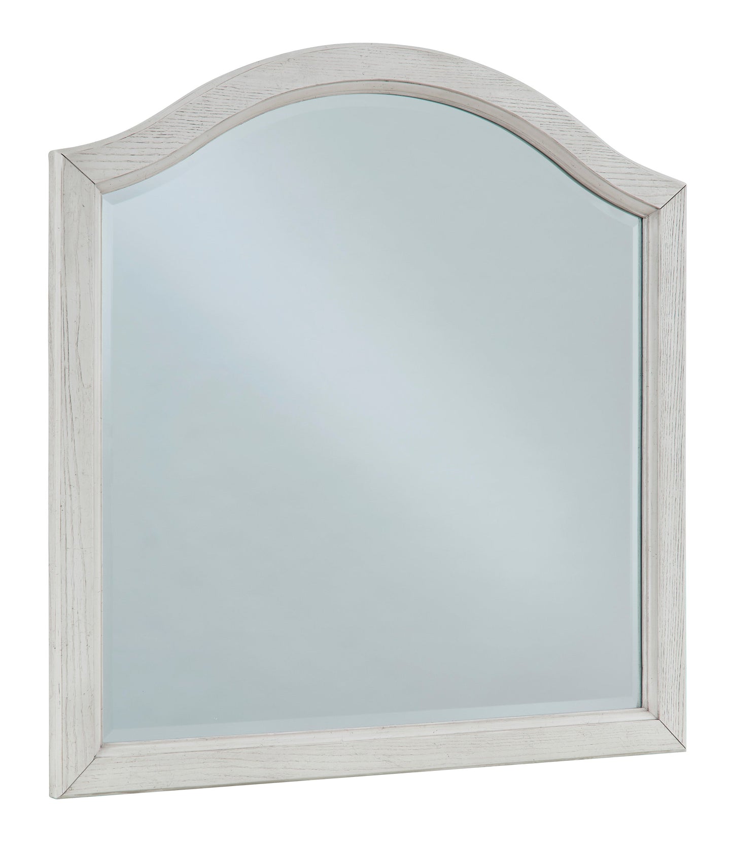 Robbinsdale Antique White 34" Bedroom Mirror