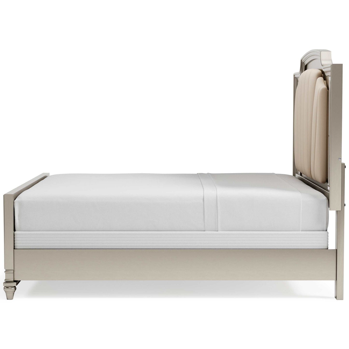 Chevanna Platinum Cal. King Upholstered Panel Bed