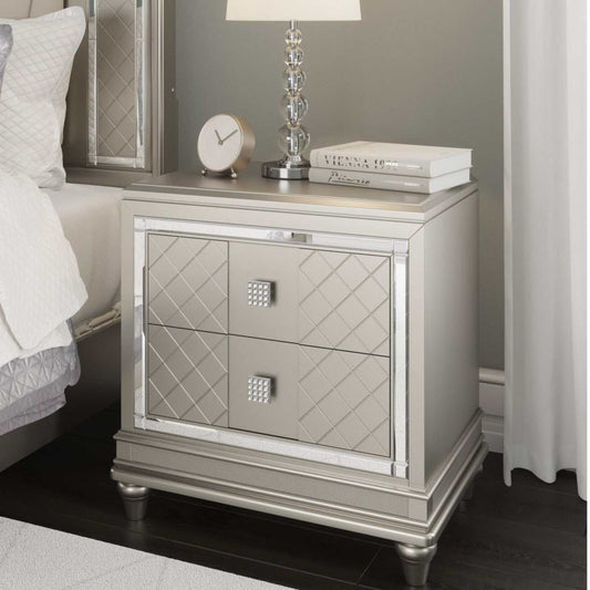 Chevanna Platinum Nightstand