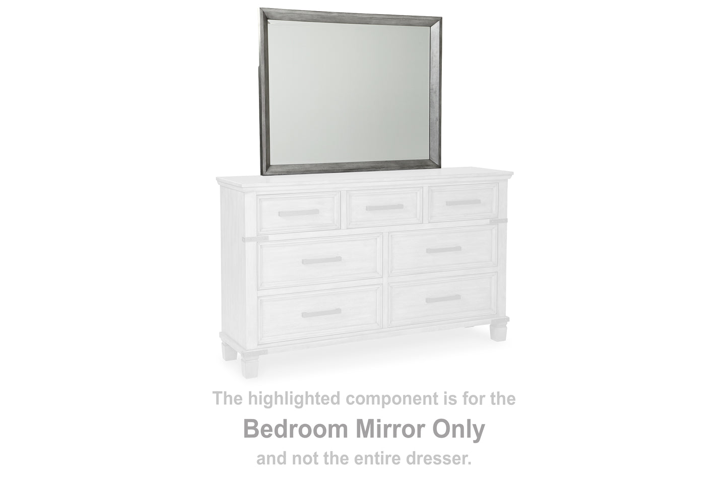 Russelyn Gray Bedroom Mirror