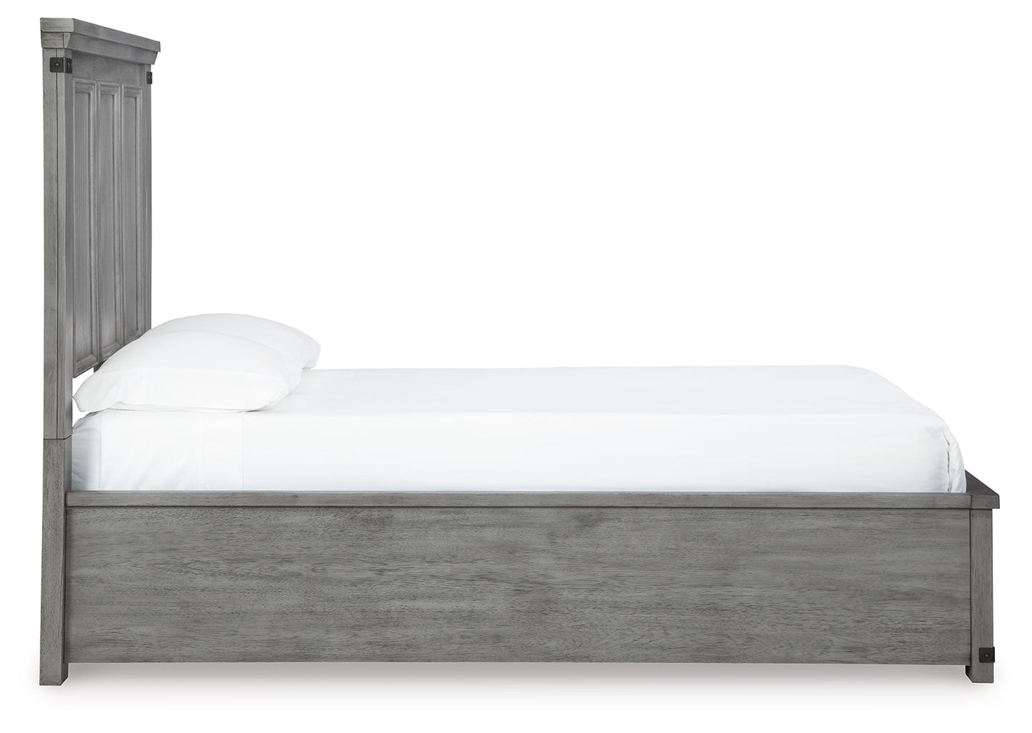 Russelyn Gray Queen Storage Bed