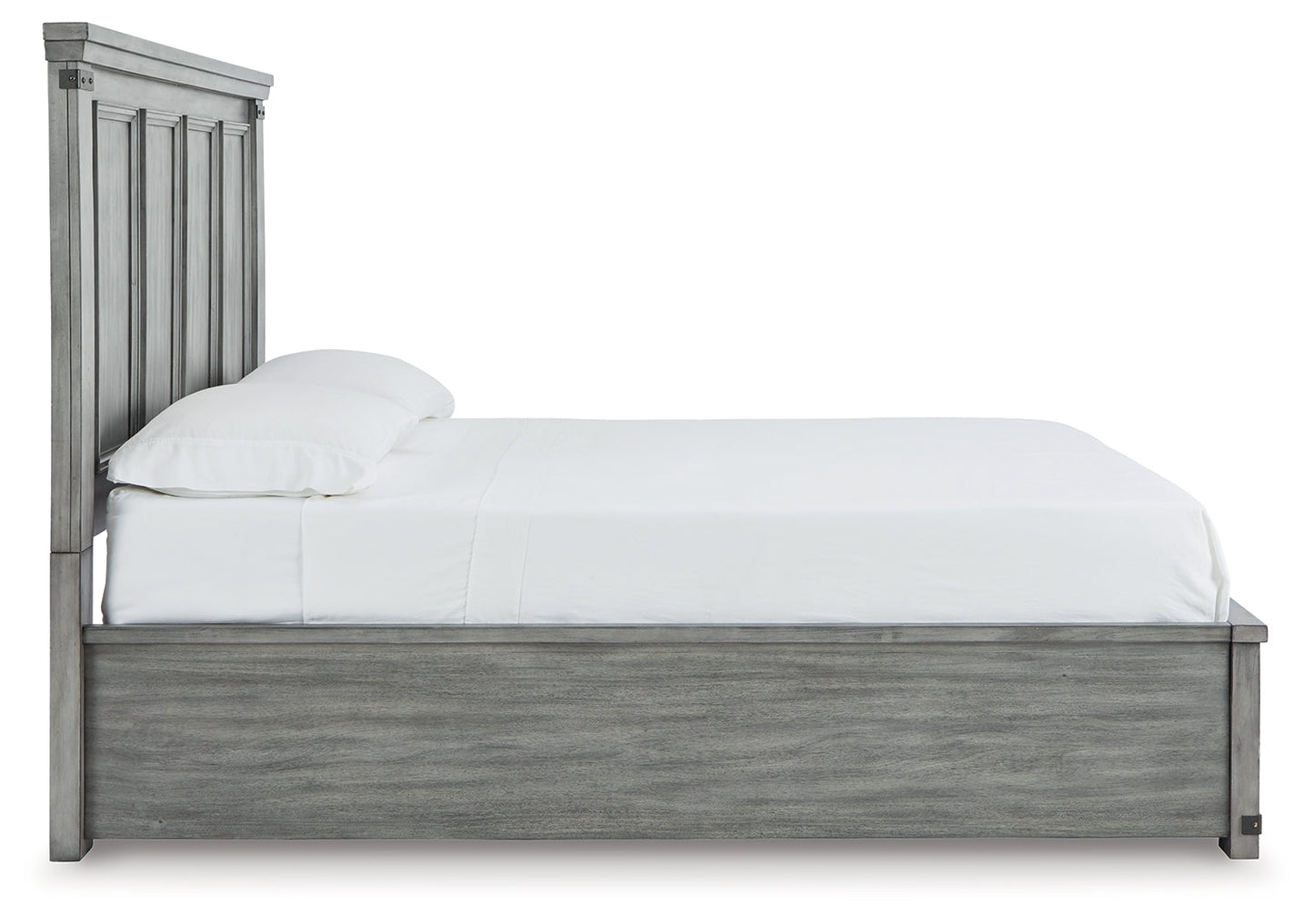 Russelyn Gray King Storage Bed