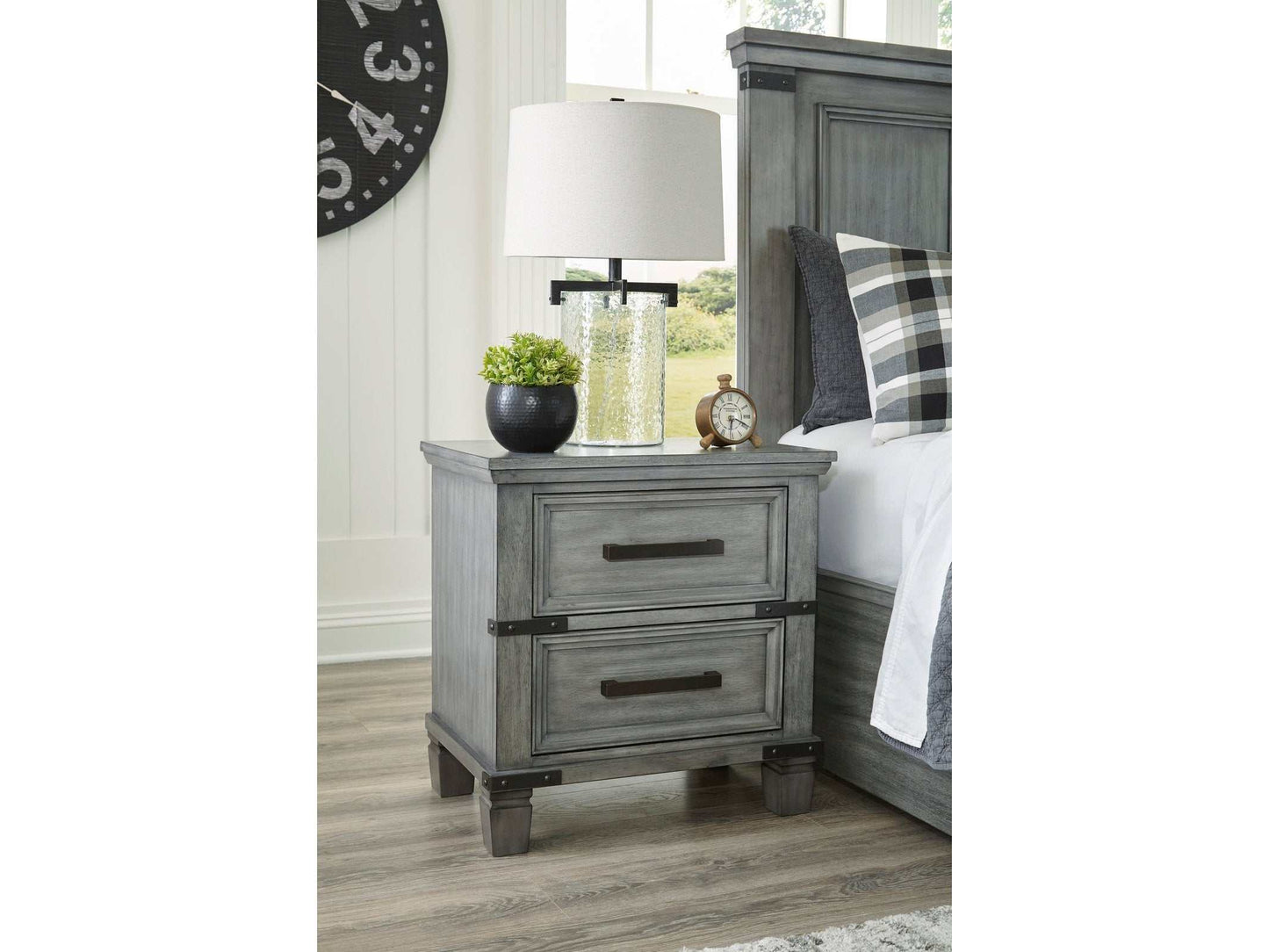 Russelyn Gray Nightstand