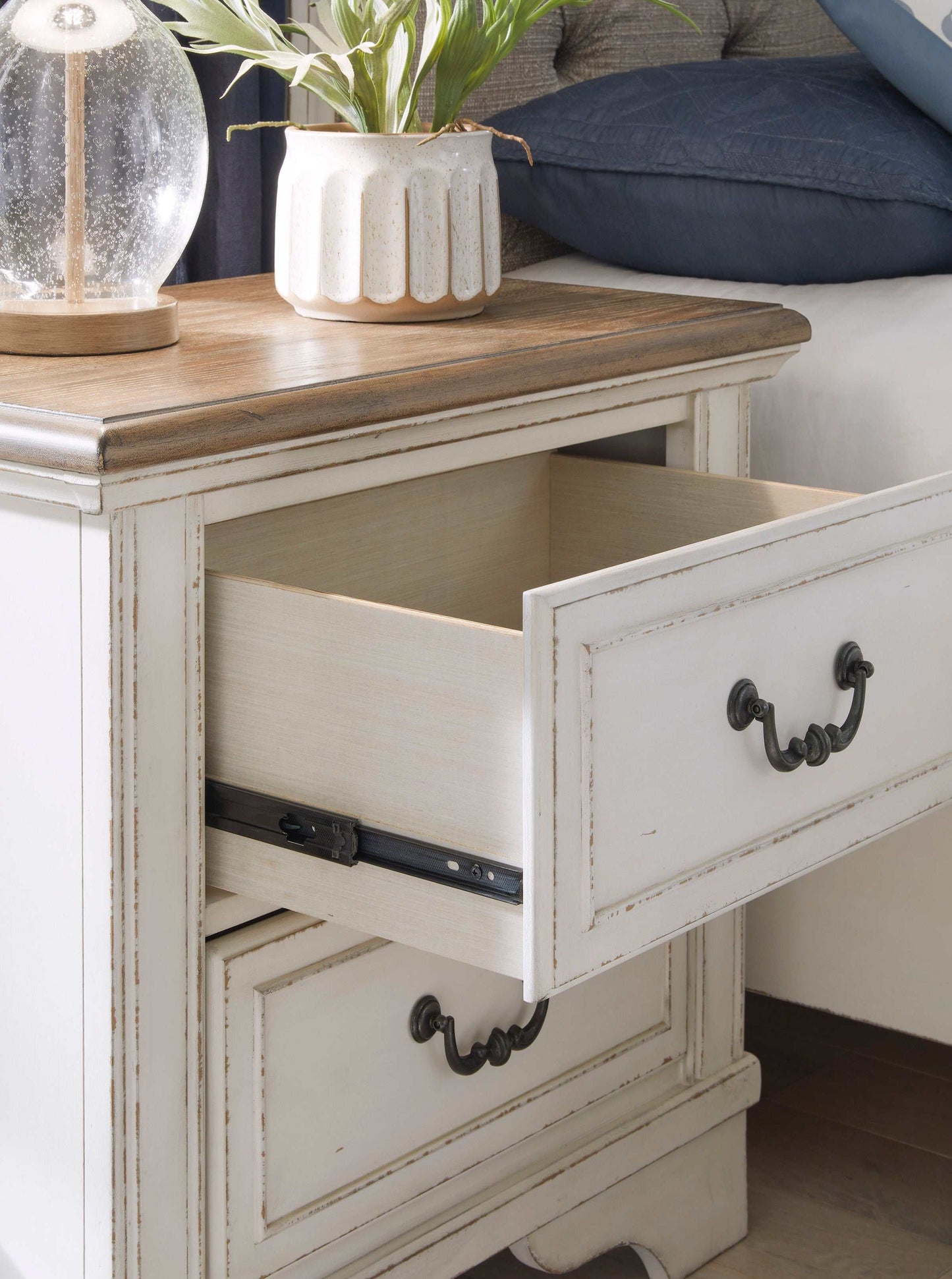 Brollyn Two-tone Nightstand