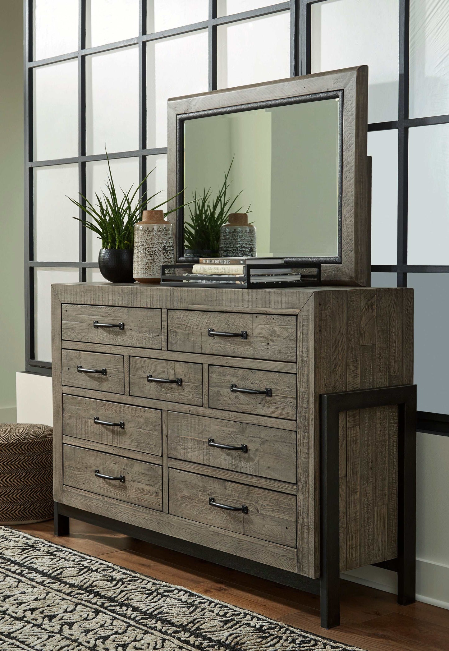 Brennagan Gray Dresser