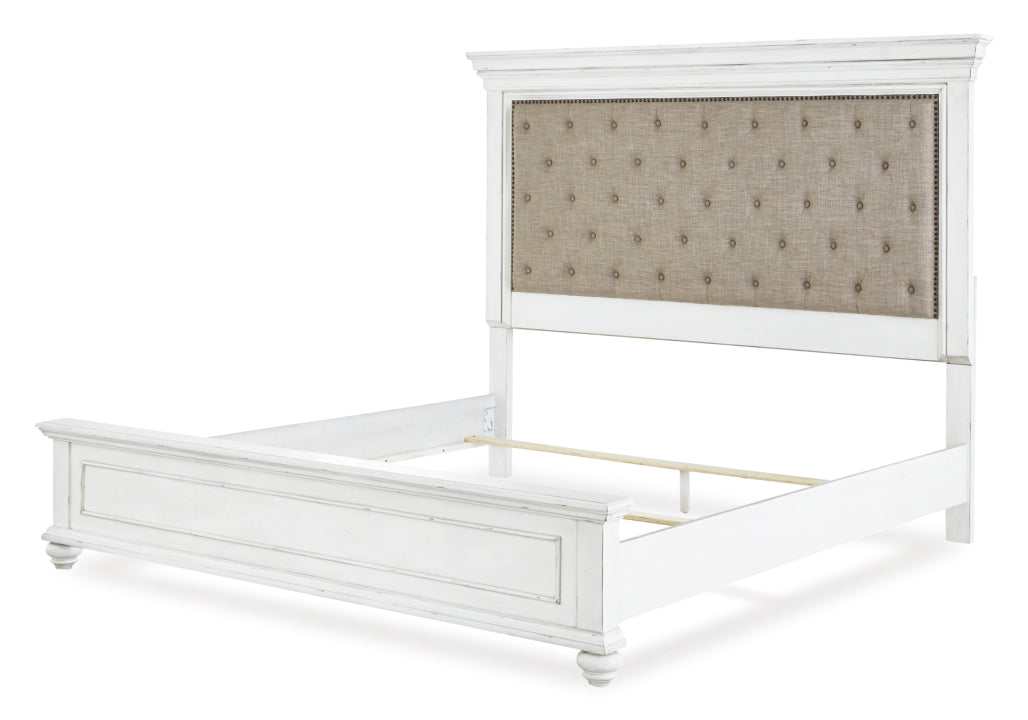 Kanwyn Queen Panel Bed w/ Uph. HB