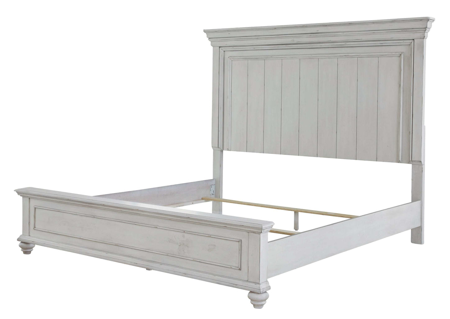 Kanwyn Whitewash Queen Bedroom Set / 3pc