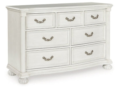 Montelaine Antique White Dresser - Ornate Home