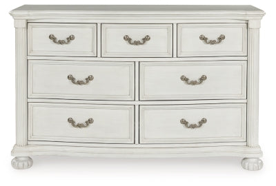 Montelaine Antique White Dresser - Ornate Home