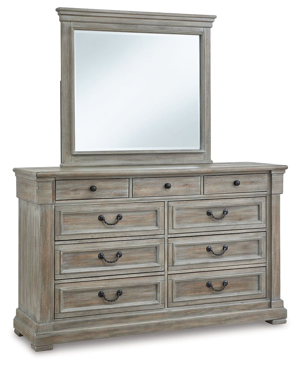 Moreshire Bisque Dresser and Mirror