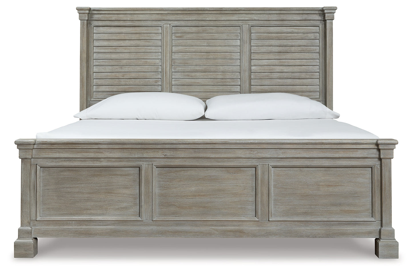 Moreshire Bisque King Panel Bed