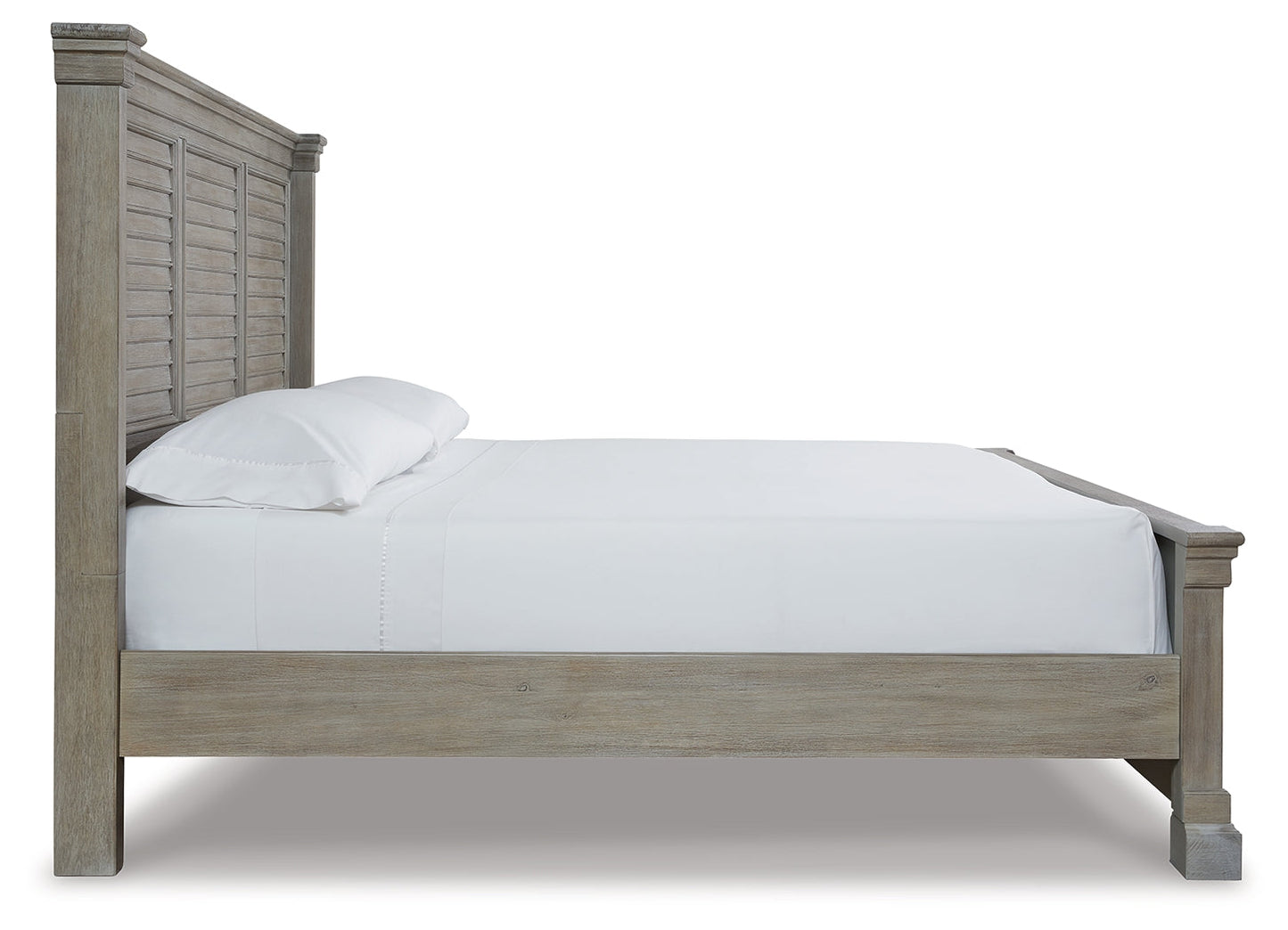 Moreshire Bisque King Panel Bed