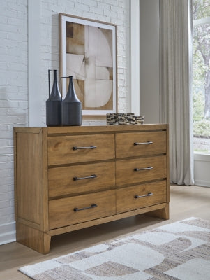 Sherbana Light Brown Dresser - Ornate Home