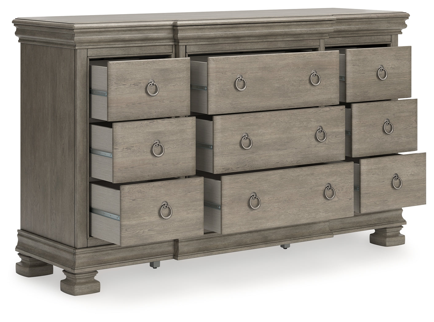 Lexorne Gray Dresser