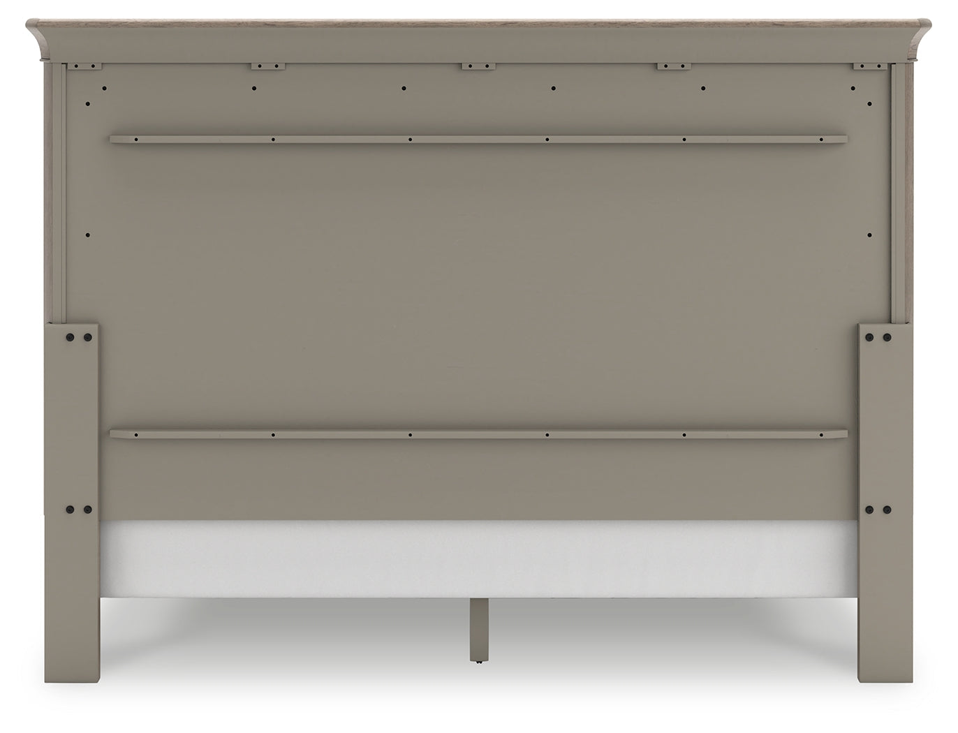 Lexorne Gray King Sleigh Bed