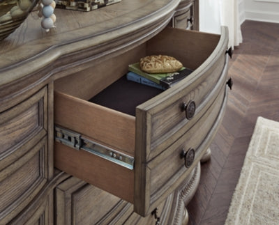 Ardenfield Light Brown Dresser - Ornate Home