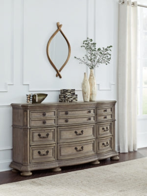 Ardenfield Light Brown Dresser - Ornate Home